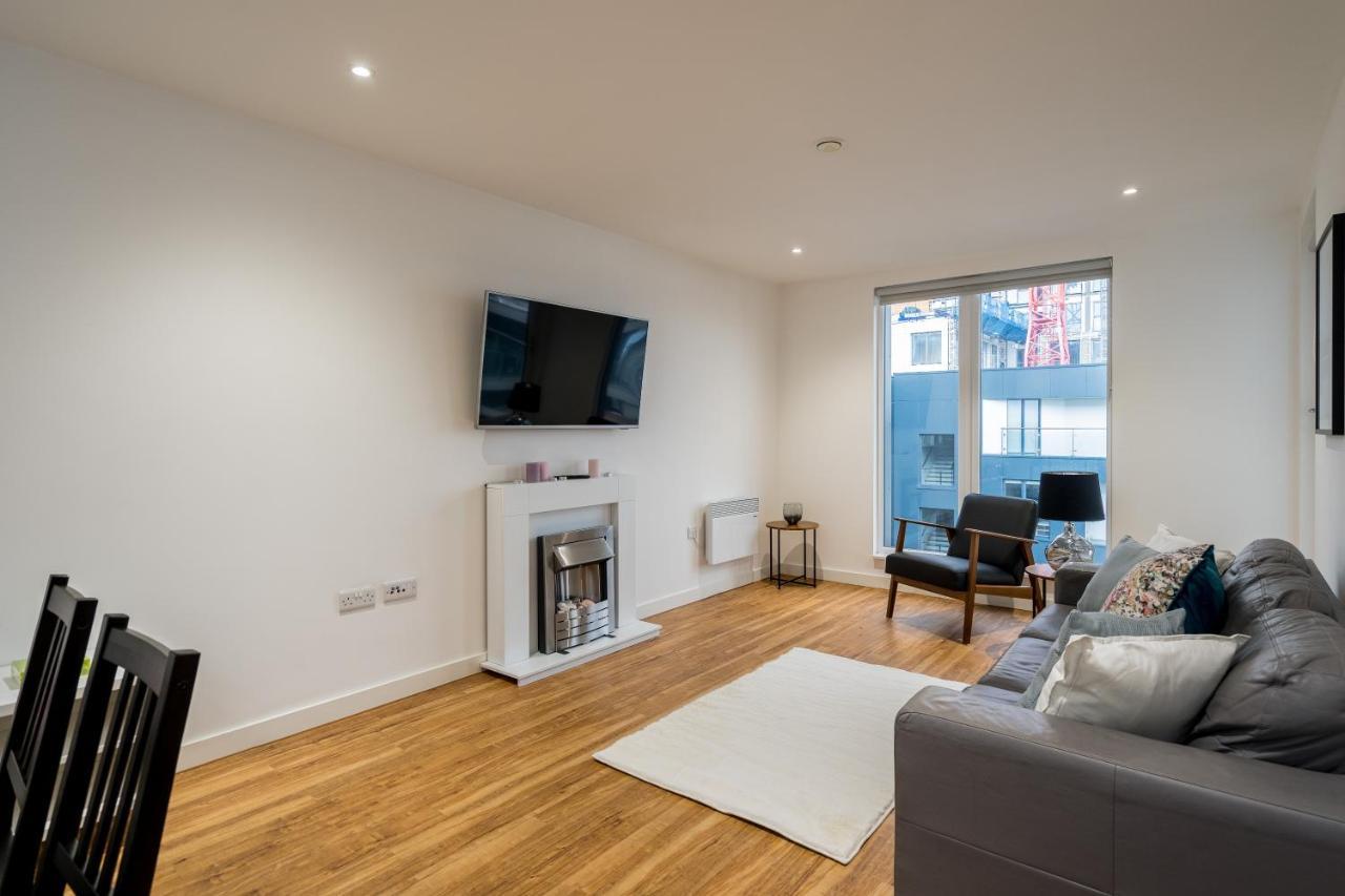 Cozy Stays The Exchange Manchester City Centre Salford  Bagian luar foto